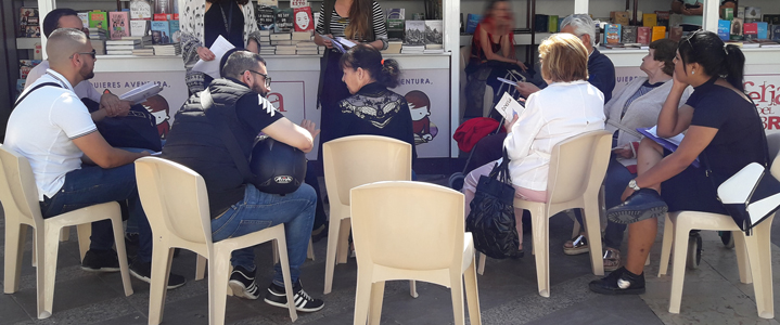 Tres usuarios de Reincorpora realizan un servicio a la comunidad con personas mayores en Ceuta
